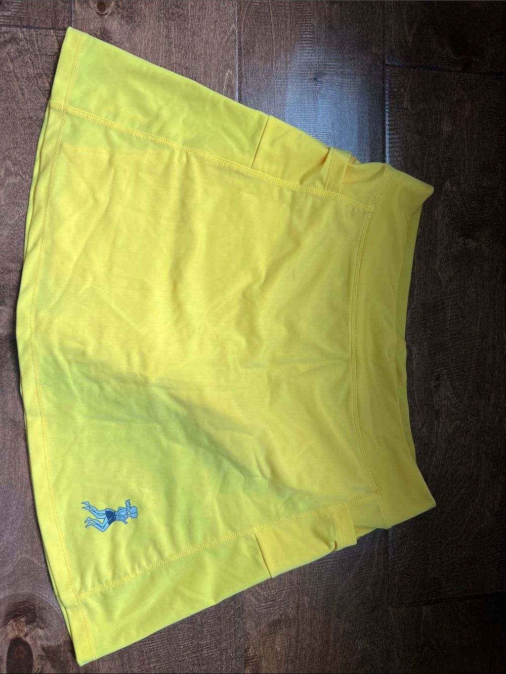 Women’s Yellow Athletic Skort - Running Skirts
